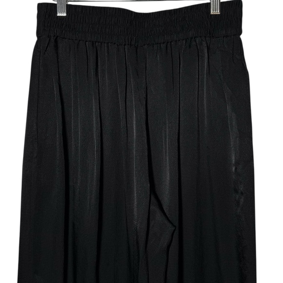 Everlane The Satin Pull-On Pant Black Size Medium - Picture 7 of 10